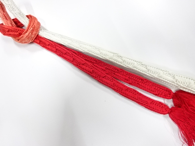 正絹　手組帯締め